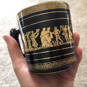 Beautiful handmade vintage mug from Greece🌷